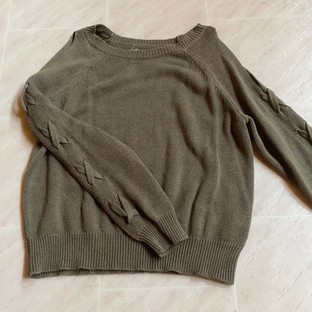 Army Green Aeropostale Sweater